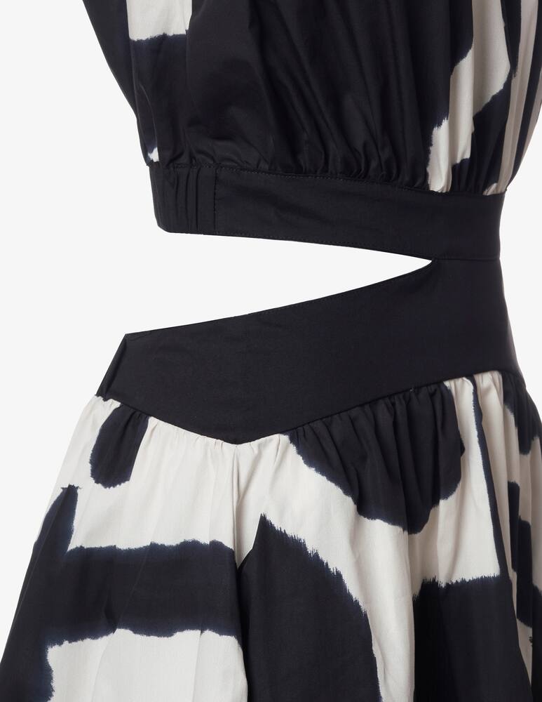 rinascente Manila Grace Vestito lungo stampa pois