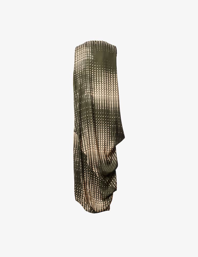 Manila Grace Vestito lungo stampe quadretti - immagine 2 Manila Grace Vestito lungo stampe quadretti - immagine 2