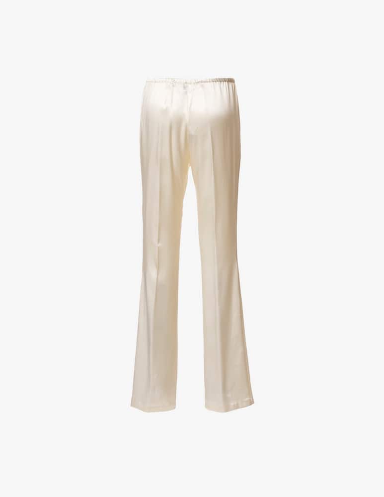 Manila Grace Straight leg trousers in satin - picture 2 Manila Grace Straight leg trousers in satin - picture 2