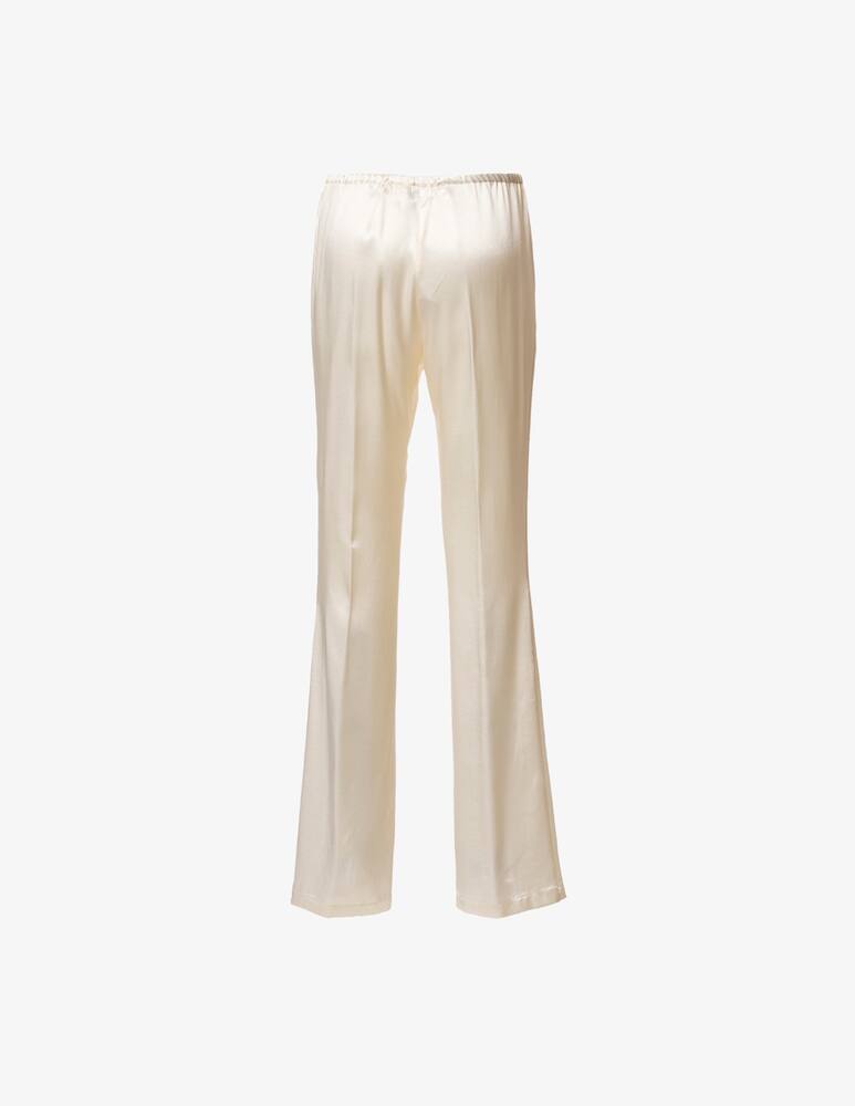 rinascente Manila Grace Straight leg trousers in satin