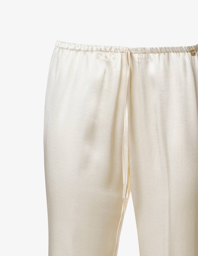 Manila Grace Straight leg trousers in satin - picture 3 Manila Grace Straight leg trousers in satin - picture 3