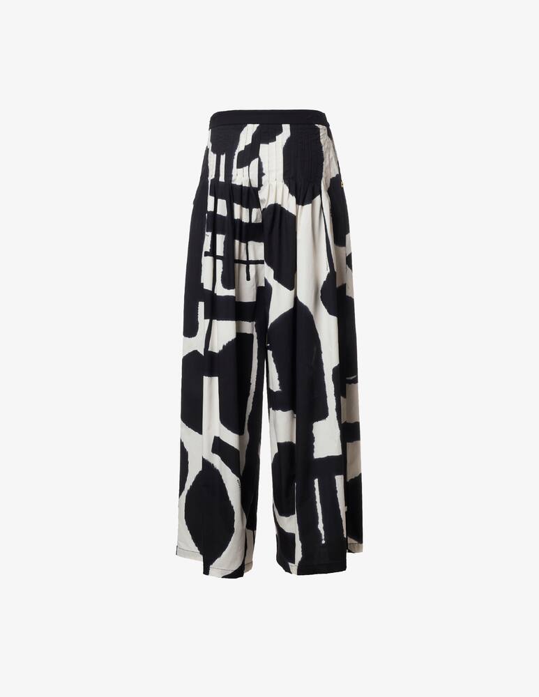 Manila Grace Pantaloni palazzo stampa pois - immagine 2 Manila Grace Pantaloni palazzo stampa pois - immagine 2