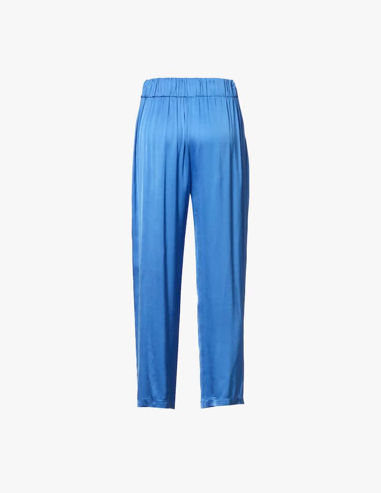 rinascente Manila Grace Elastic back satin trousers