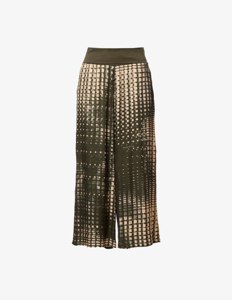 Manila Grace Pantaloni baschina stampa quadretti - immagine 1 Manila Grace Pantaloni baschina stampa quadretti - immagine 1