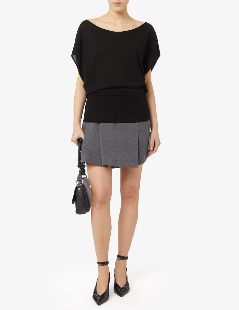 rinascente Manila Grace Top a manica corra in viscosa