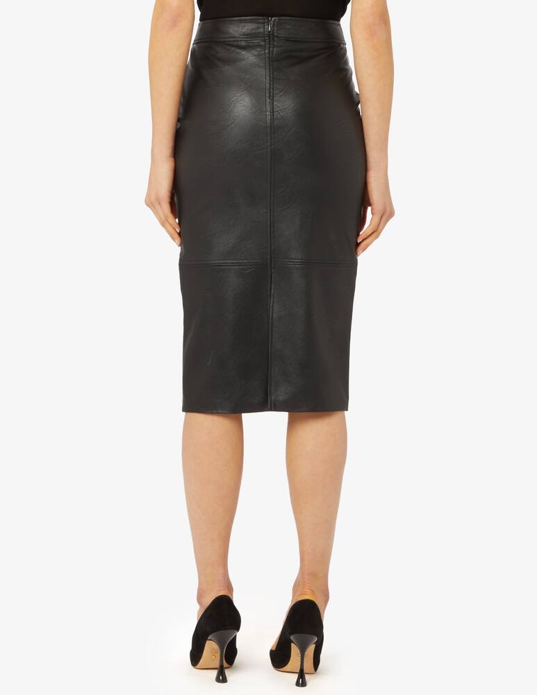 rinascente Manila Grace Gonna longuette in similpelle