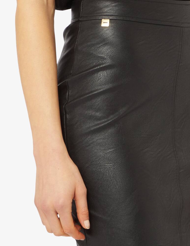 rinascente Manila Grace Gonna longuette in similpelle