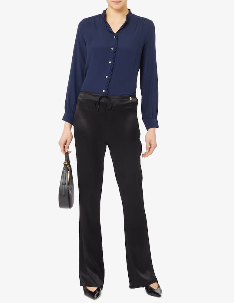 rinascente Manila Grace Pantaloni gamba dritta in raso