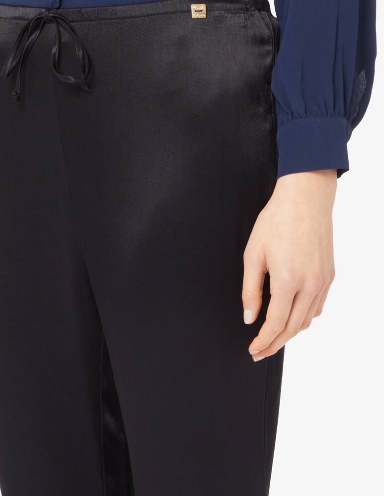 rinascente Manila Grace Pantaloni gamba dritta in raso