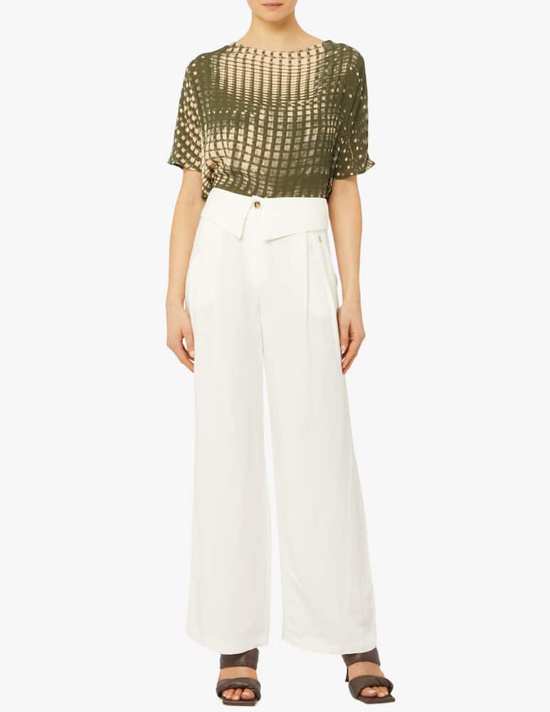 rinascente Manila Grace Checkered print blouse