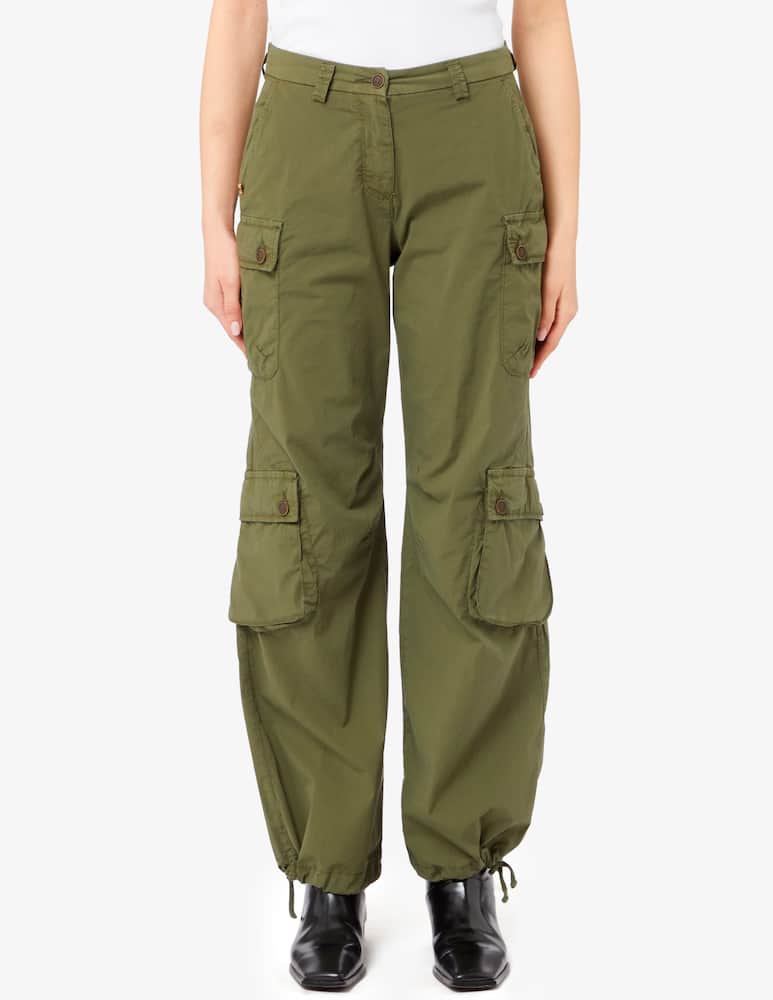 Manila Grace Poplin cargo trousers - picture 1