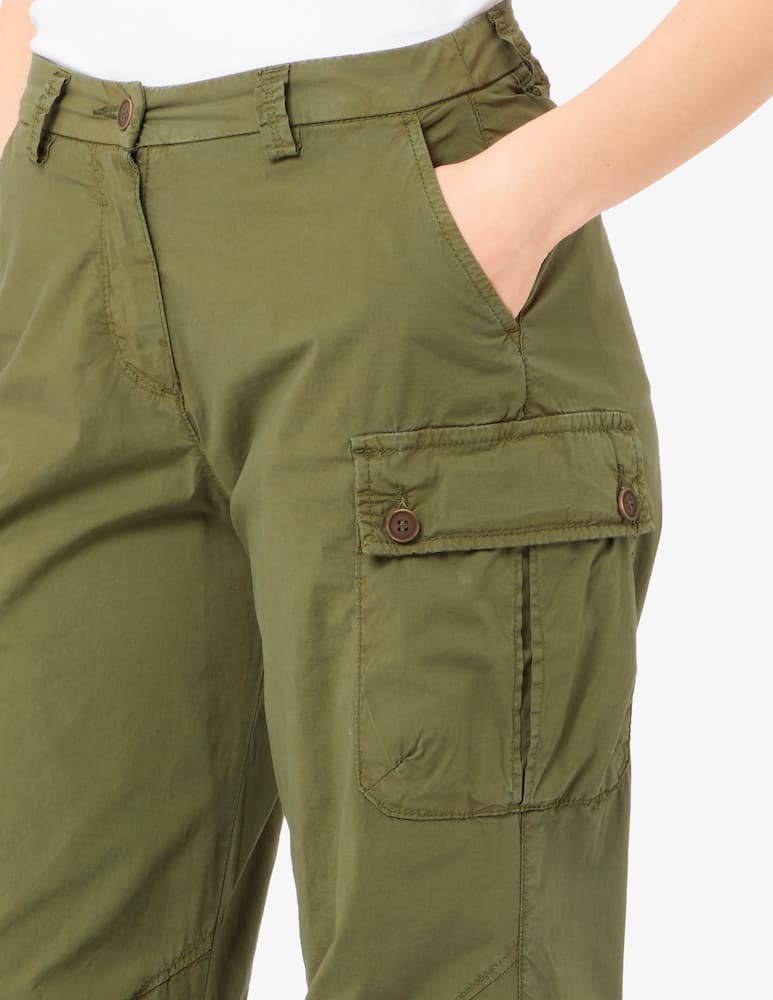 Manila Grace Poplin cargo trousers - picture 4