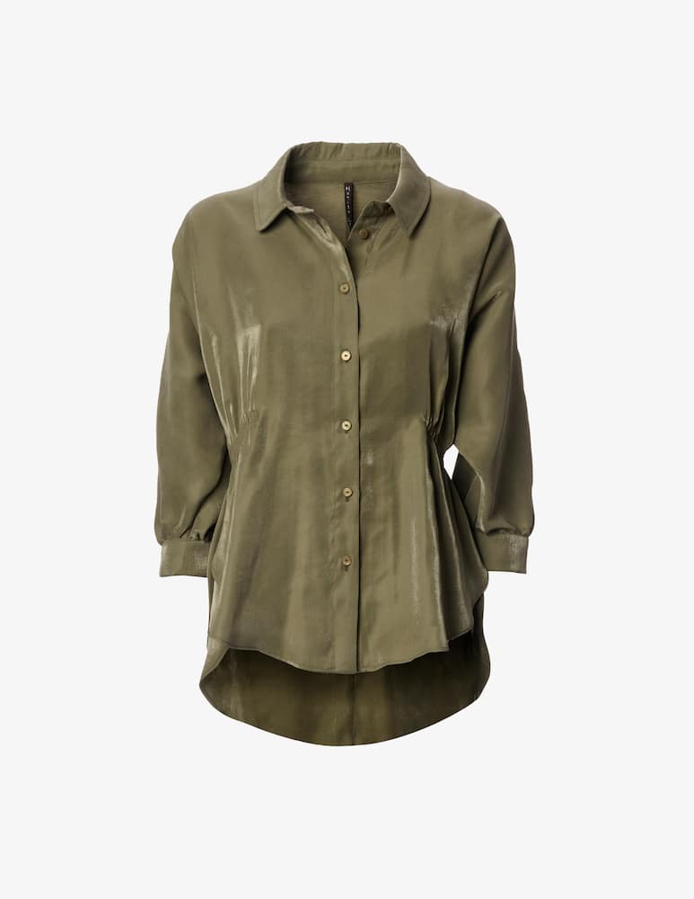 Manila Grace Bat sleeve cupro shirt - picture 1 Manila Grace Bat sleeve cupro shirt - picture 1
