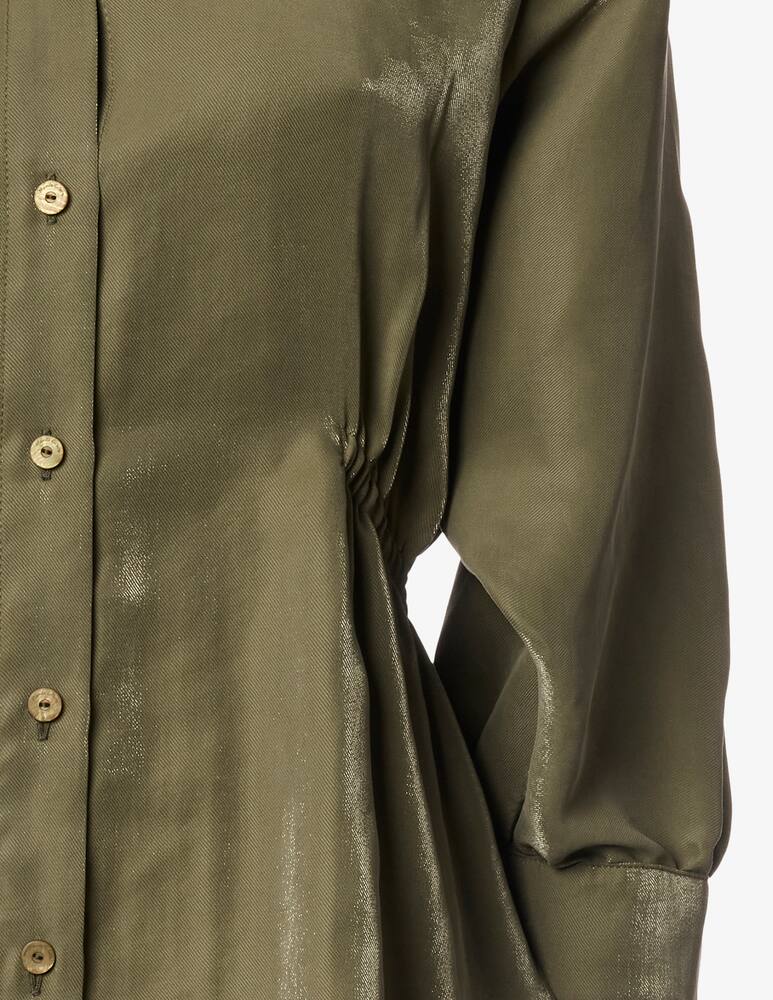 Manila Grace Bat sleeve cupro shirt - picture 3 Manila Grace Bat sleeve cupro shirt - picture 3