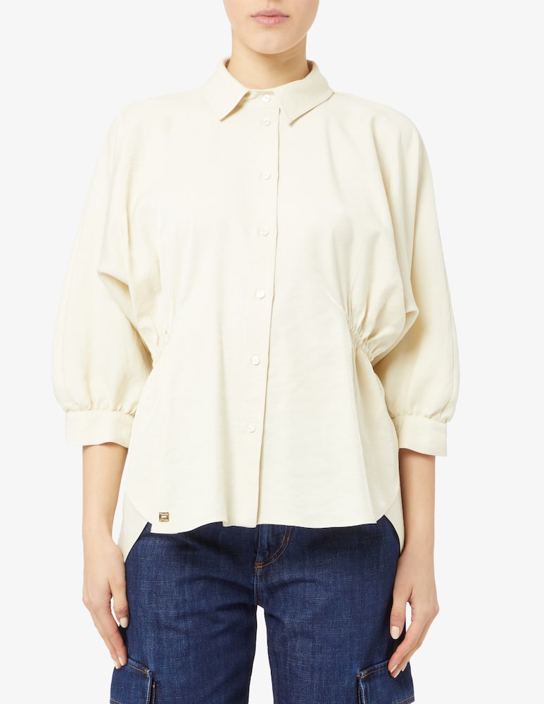 Manila Grace Blusa cupro manica pipistrello - immagine 1 Manila Grace Blusa cupro manica pipistrello - immagine 1