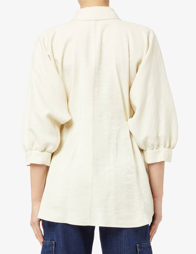 Manila Grace Blusa cupro manica pipistrello - immagine 3 Manila Grace Blusa cupro manica pipistrello - immagine 3