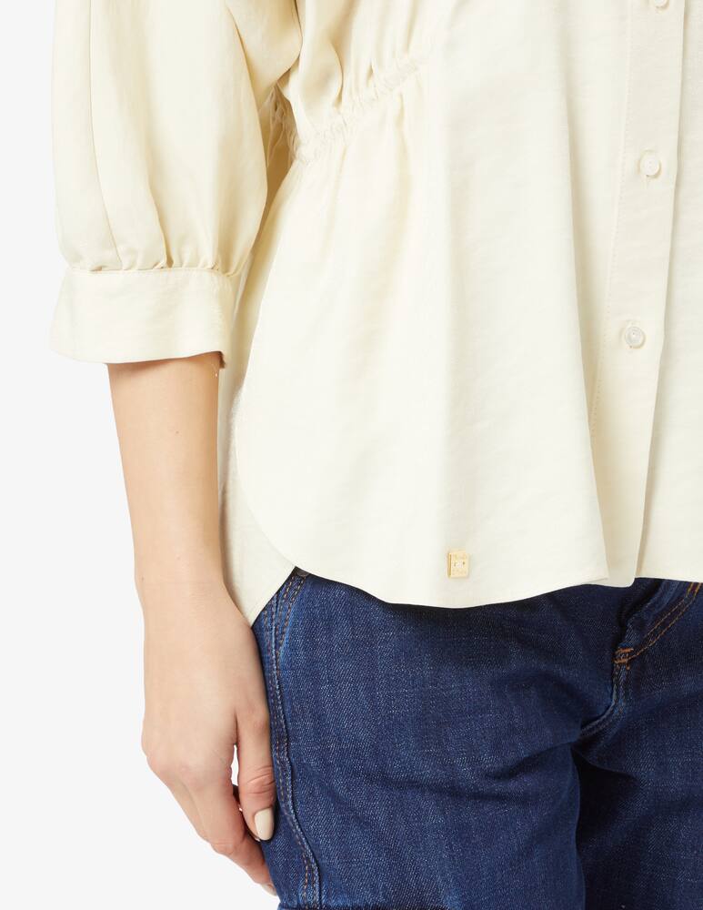 rinascente Manila Grace Blusa cupro manica pipistrello