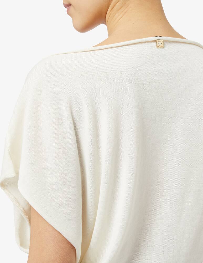 rinascente Manila Grace Corra sleeve top in viscose