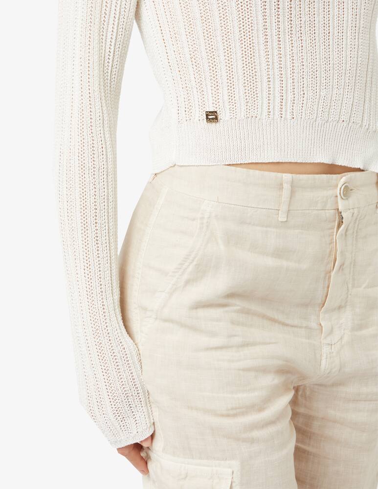 rinascente Manila Grace Perforated tee