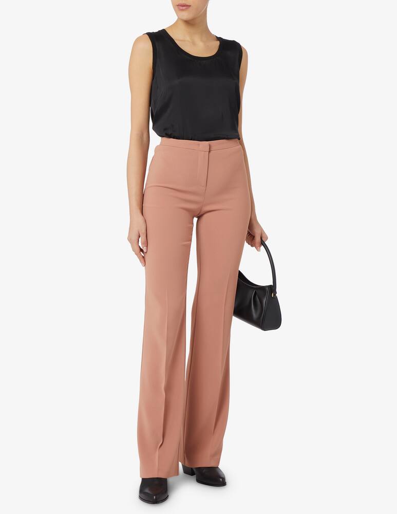 rinascente Manila Grace Top in raso lucido