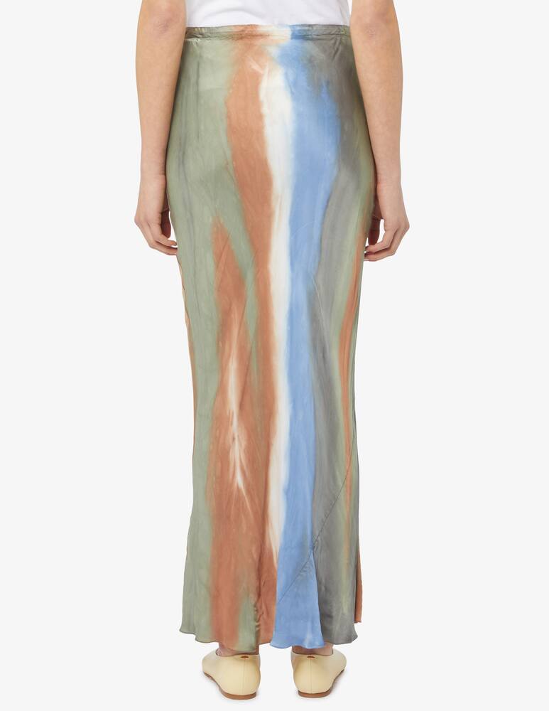 rinascente Manila Grace Gonna maxi tiedie in raso