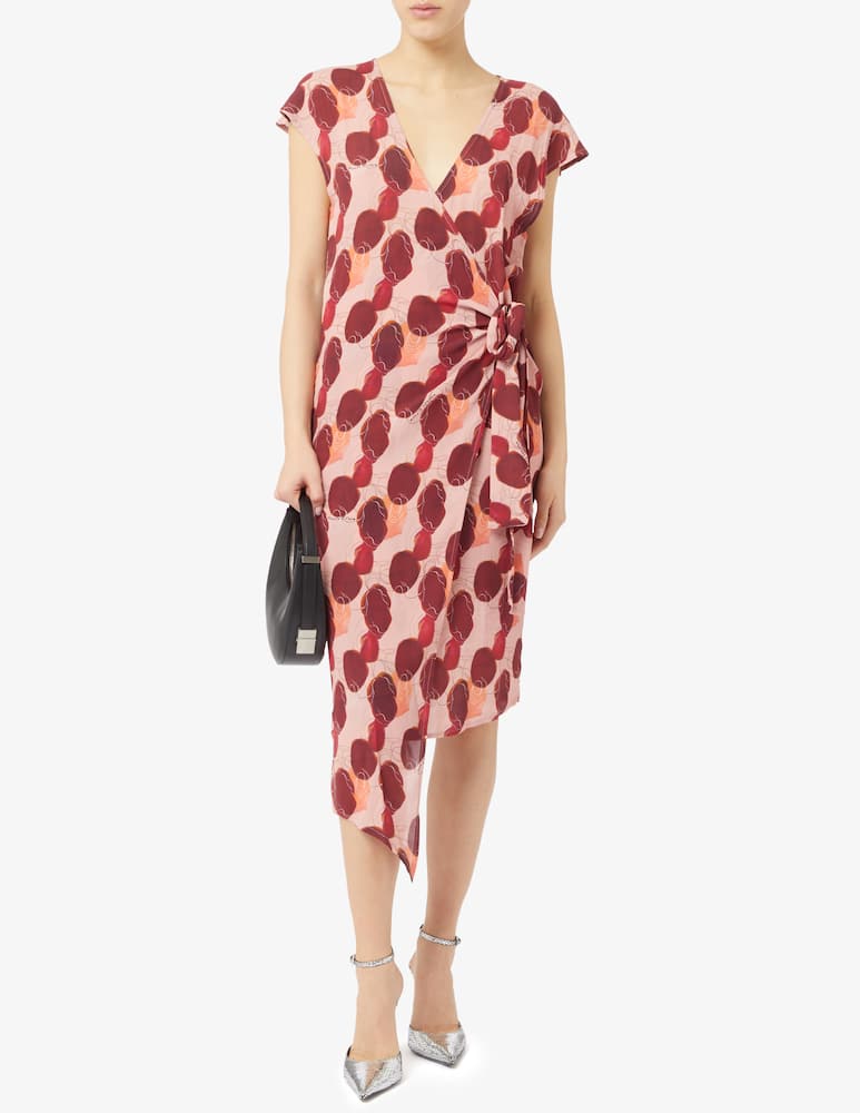 rinascente Manila Grace Vestito portafolio stampa pois