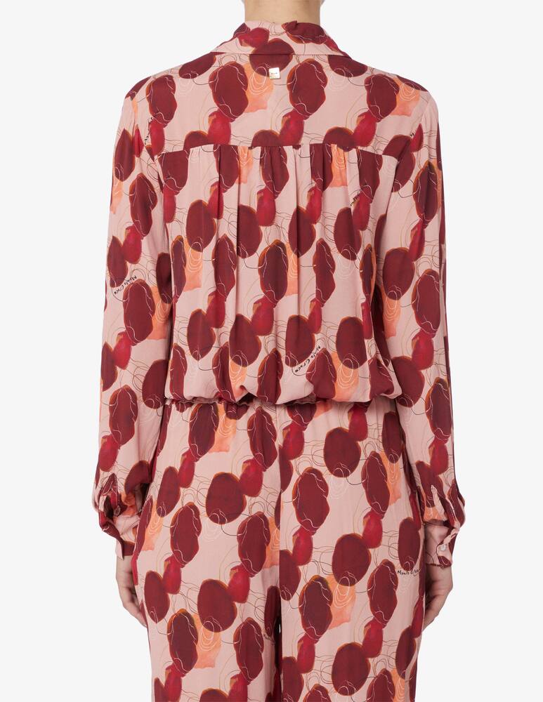 rinascente Manila Grace Camicia crepe stampa pois