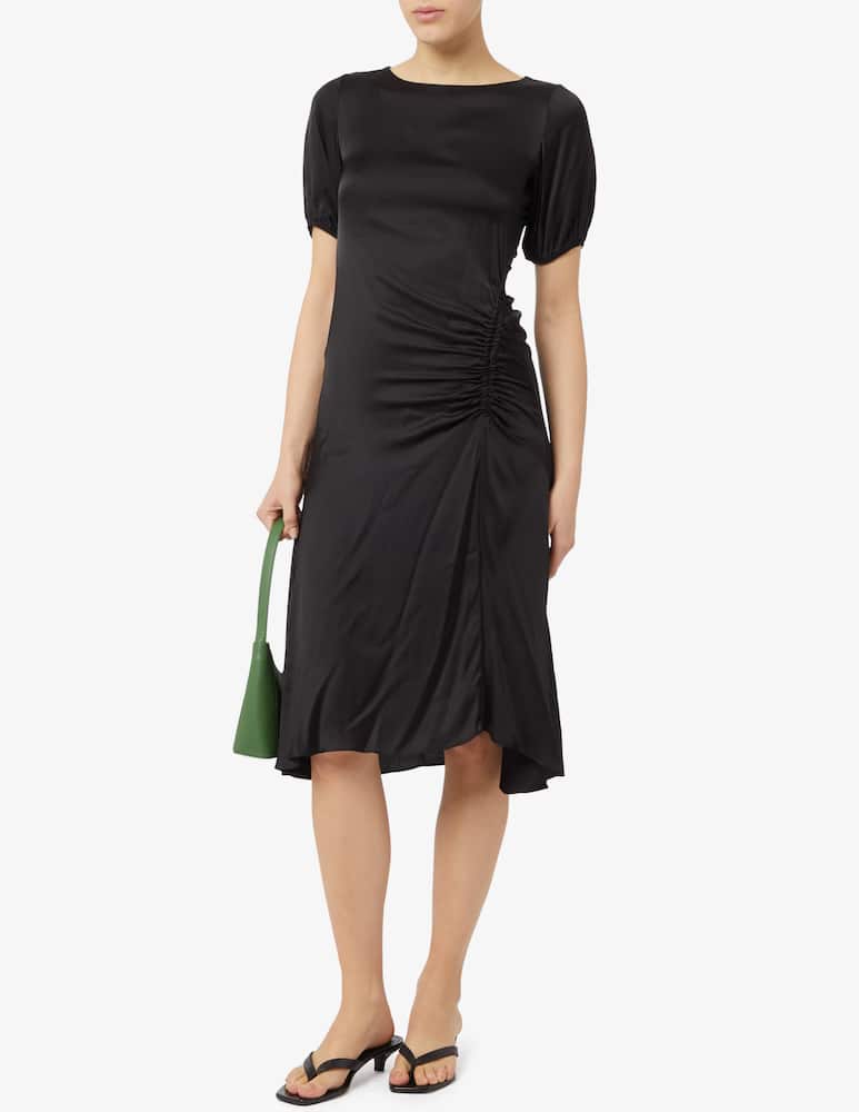 rinascente Manila Grace Vestito midi drappeggio lato