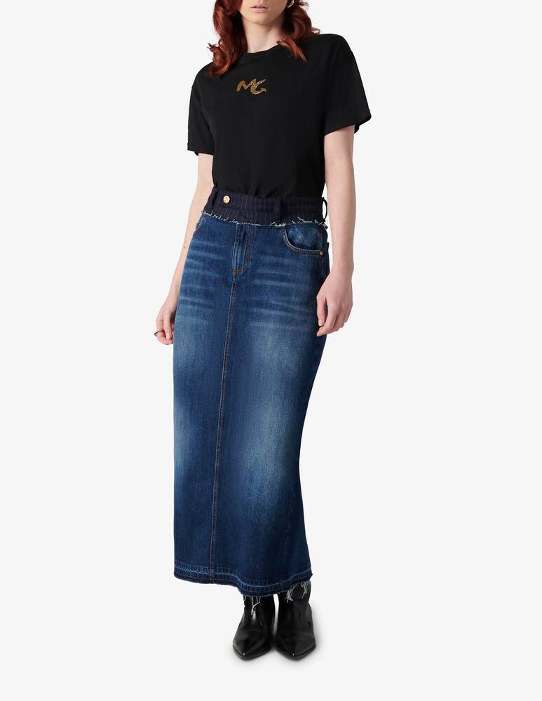 Manila Grace Gonna di jeans - immagine 2 Manila Grace Gonna di jeans - immagine 2