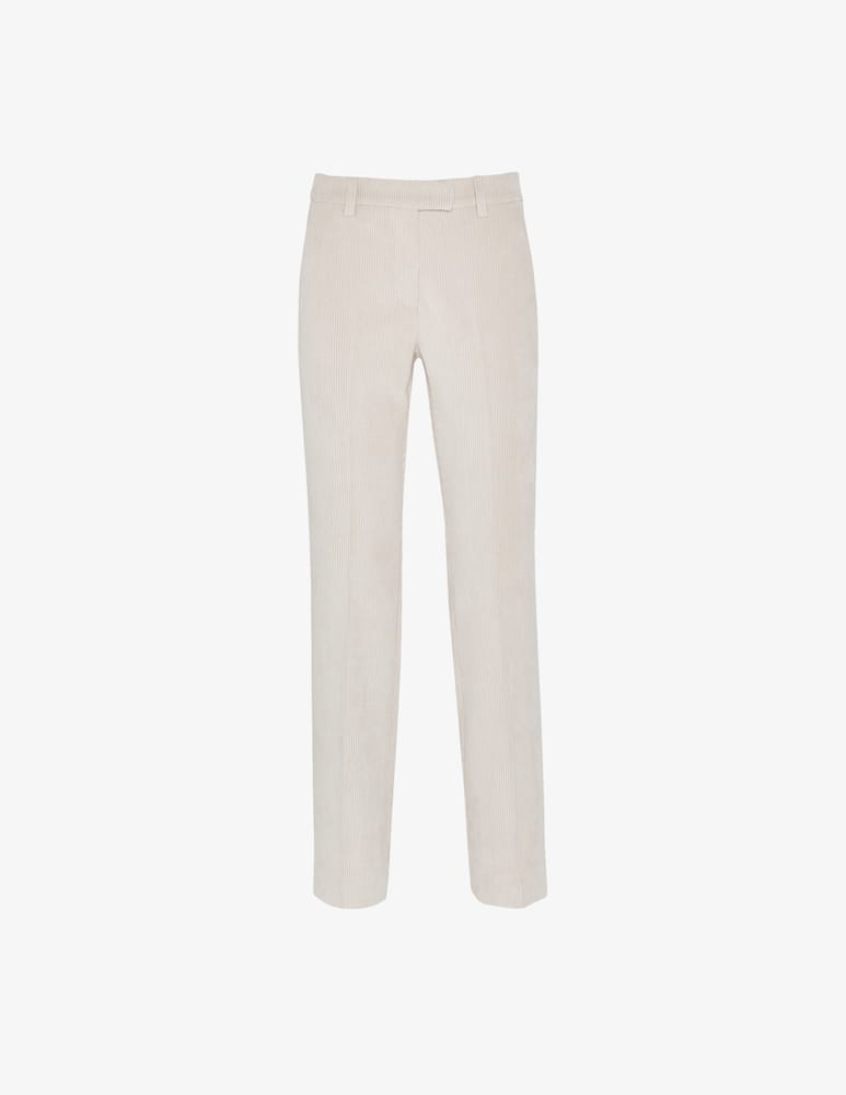 Manila Grace Pantaloni slim a costine - immagine 4 Manila Grace Pantaloni slim a costine - immagine 4
