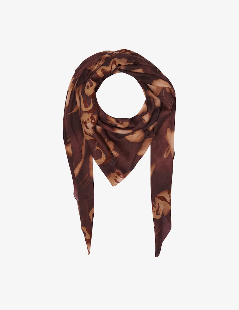 Manila Grace Foulard in misto seta - immagine 1 Manila Grace Foulard in misto seta - immagine 1