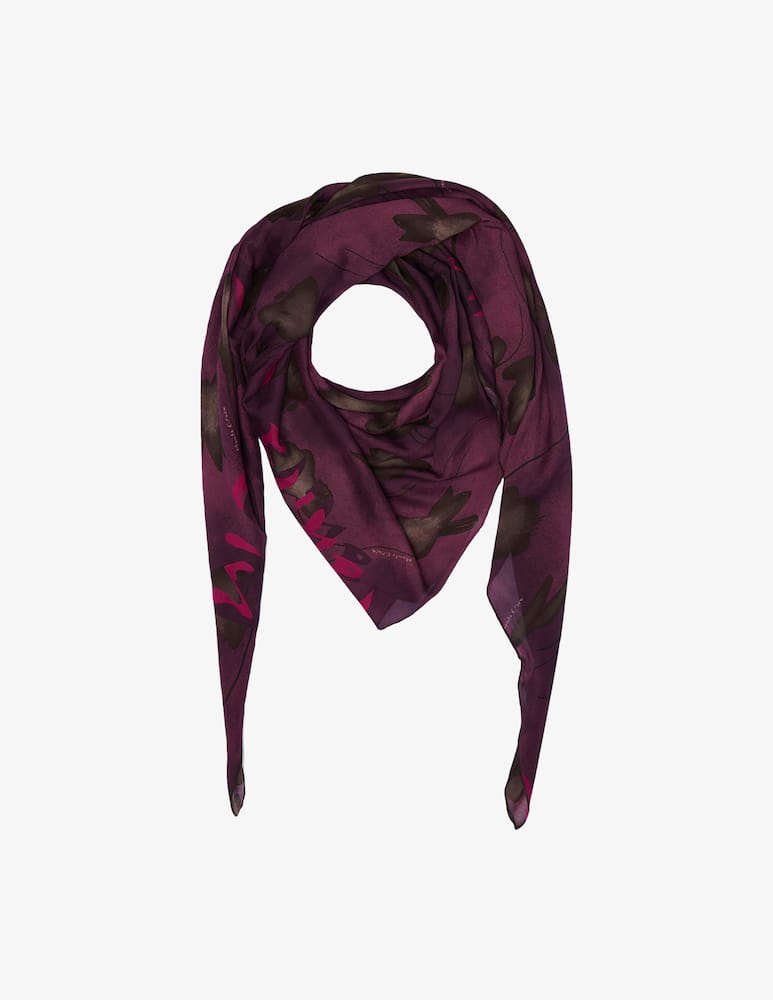 Manila Grace Foulard in misto seta - immagine 1