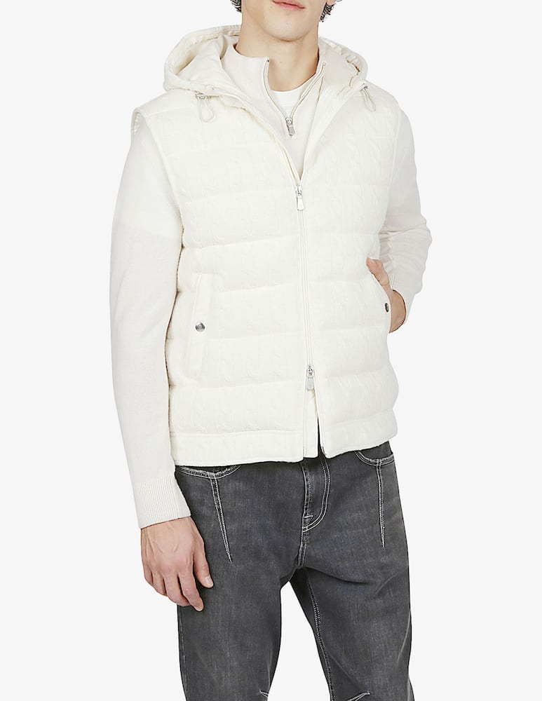 rinascente Eleventy Vest With Hood