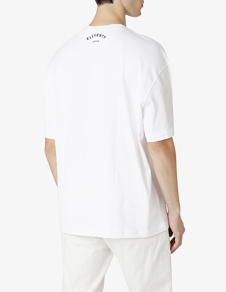 rinascente Eleventy Overall T-Shirt With Print