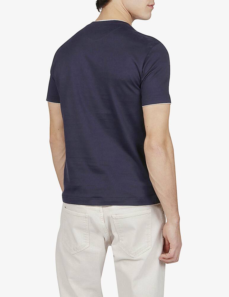 rinascente Eleventy Crew Neck T-Shirt With Print