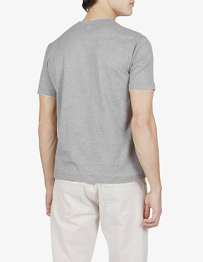 rinascente Eleventy T-Shirt With Borders