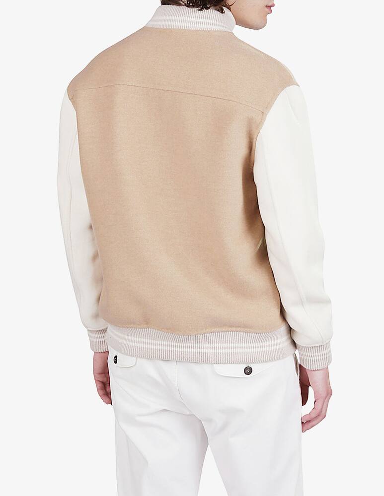 rinascente Eleventy Color Block Bomber Jacket