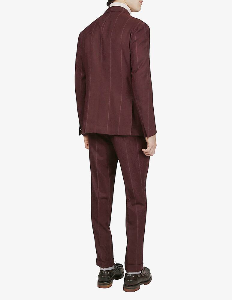 rinascente Eleventy Double Breasted Suit With Pant Pences