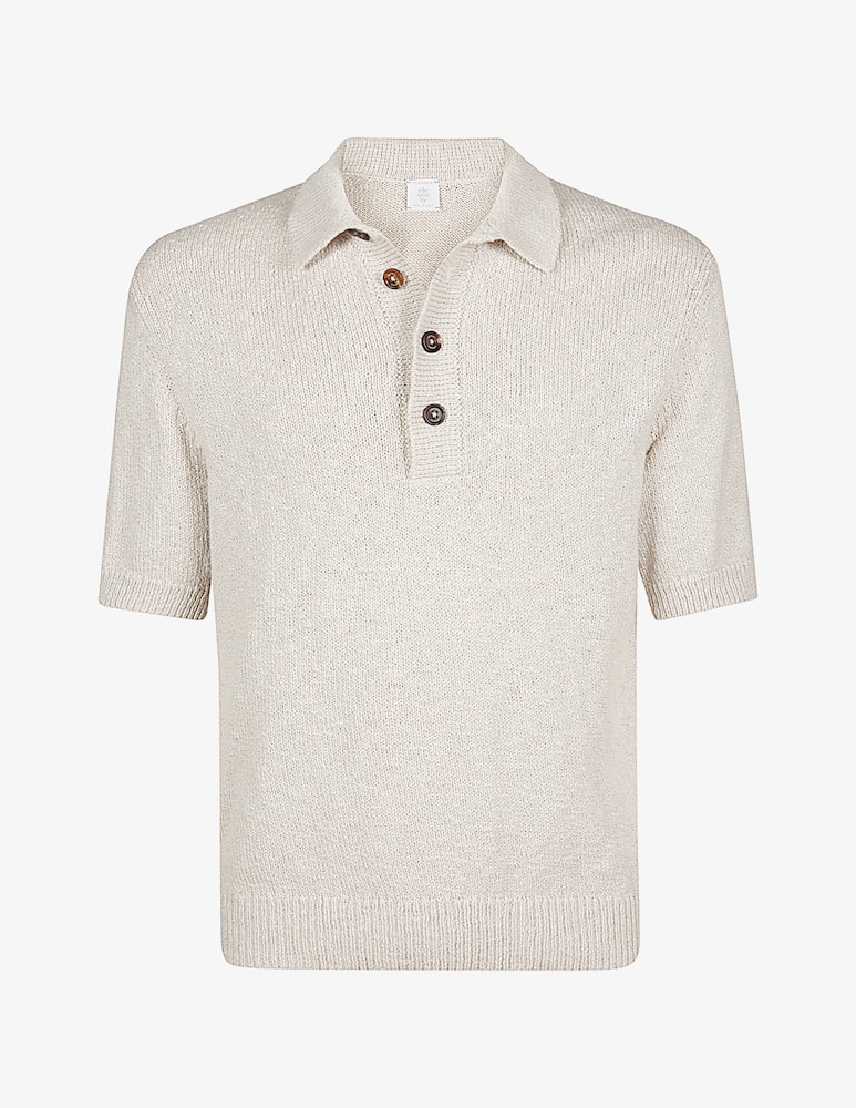 rinascente Eleventy  Half Sleeve Polo Shirt