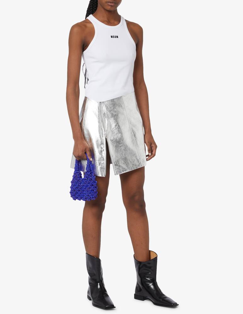 rinascente DROMe Gonna mini in pelle