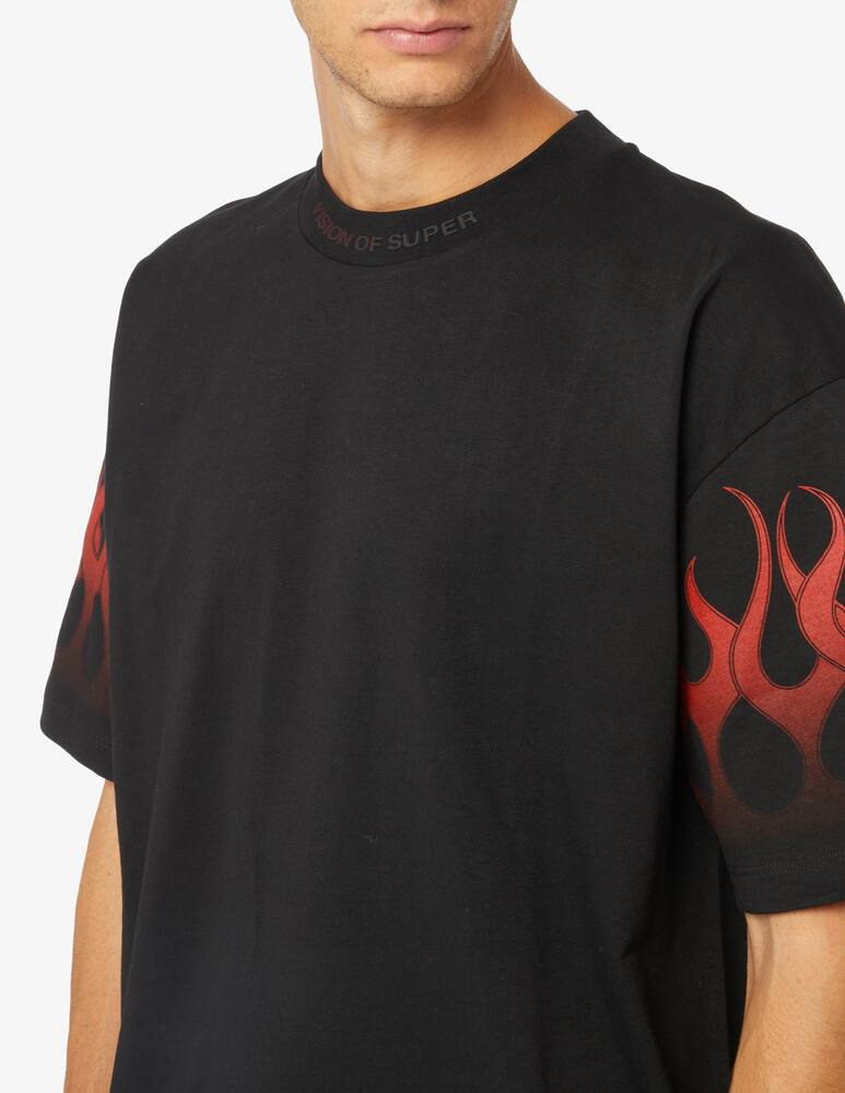 rinascente Vision of Super Maglietta fiamma tribale