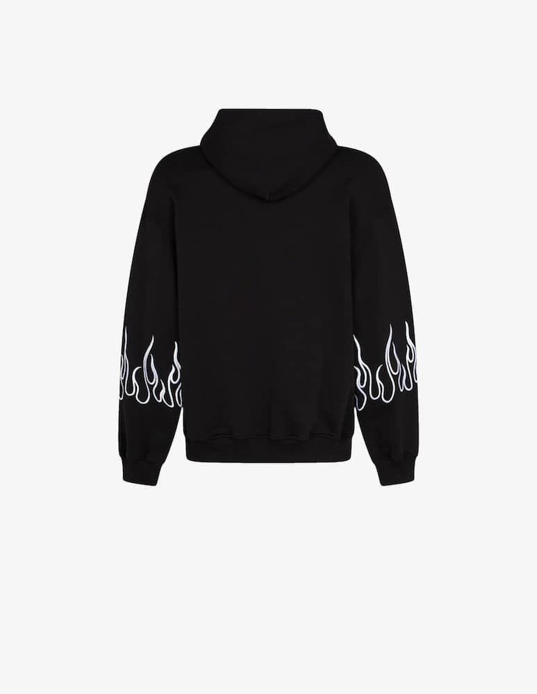 rinascente Vision of Super Hoodie with white flames