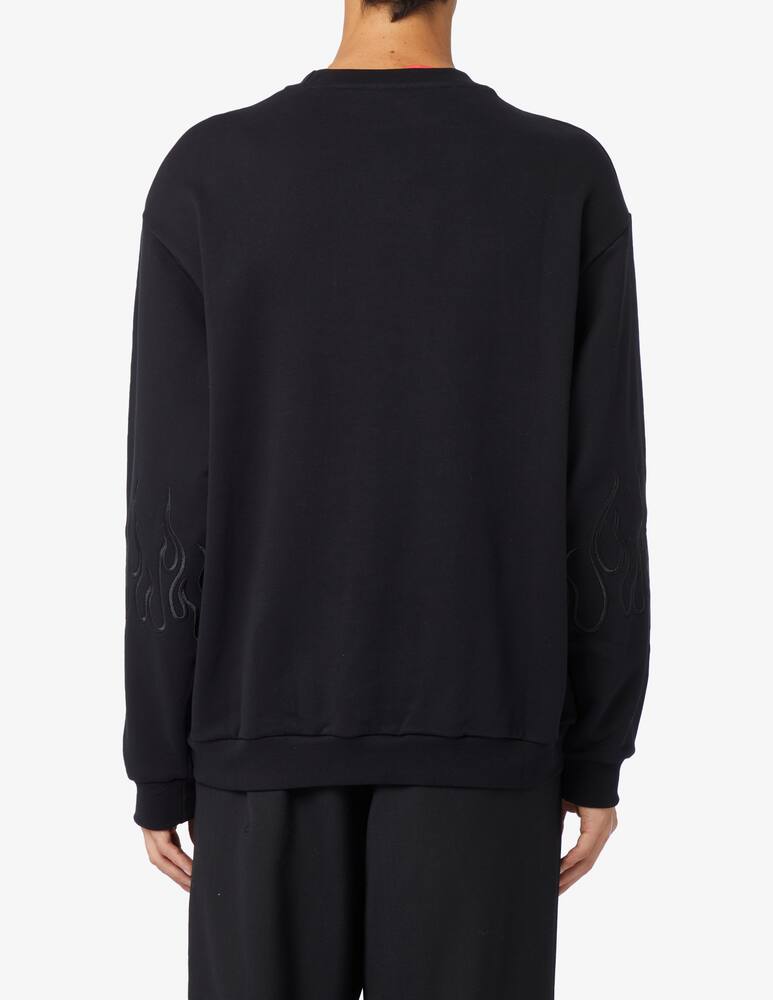 rinascente Vision of Super Ton sur ton flame sweatshirt