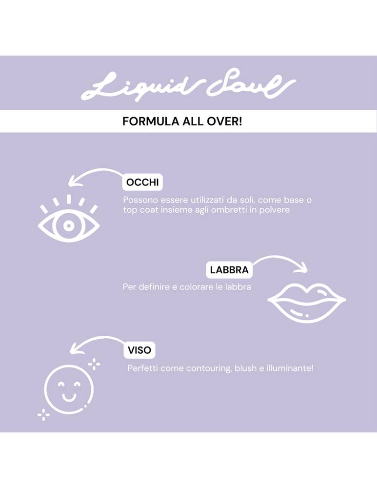 rinascente Mulac Liquid Soul - Pigmento Liquido Occhi-Viso-Labbra