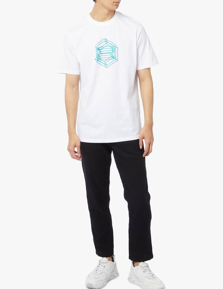 rinascente Dolly Noire Logo wireframe t-shirt