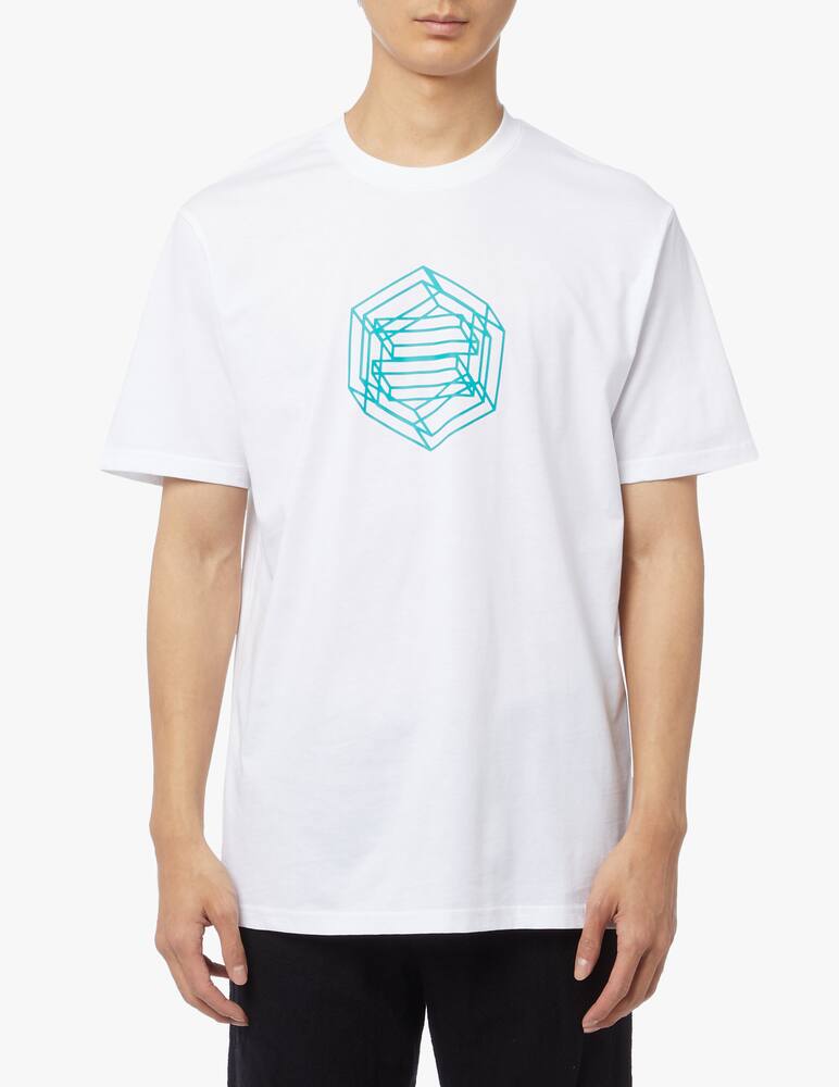 rinascente Dolly Noire Logo wireframe t-shirt