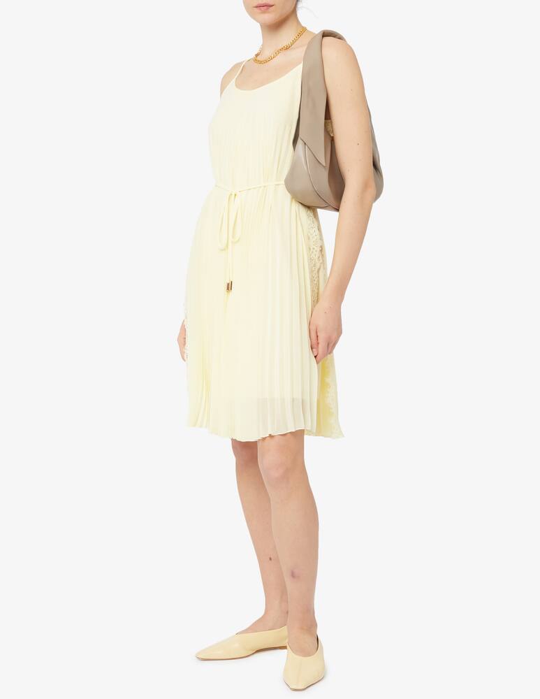 rinascente Nenette Autumn pleated mini dress