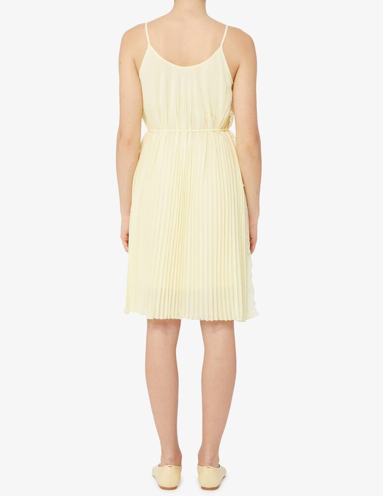 rinascente Nenette Autumn pleated mini dress