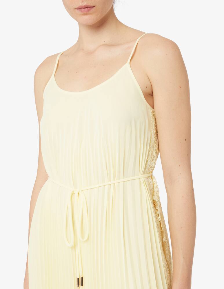 rinascente Nenette Autumn pleated mini dress