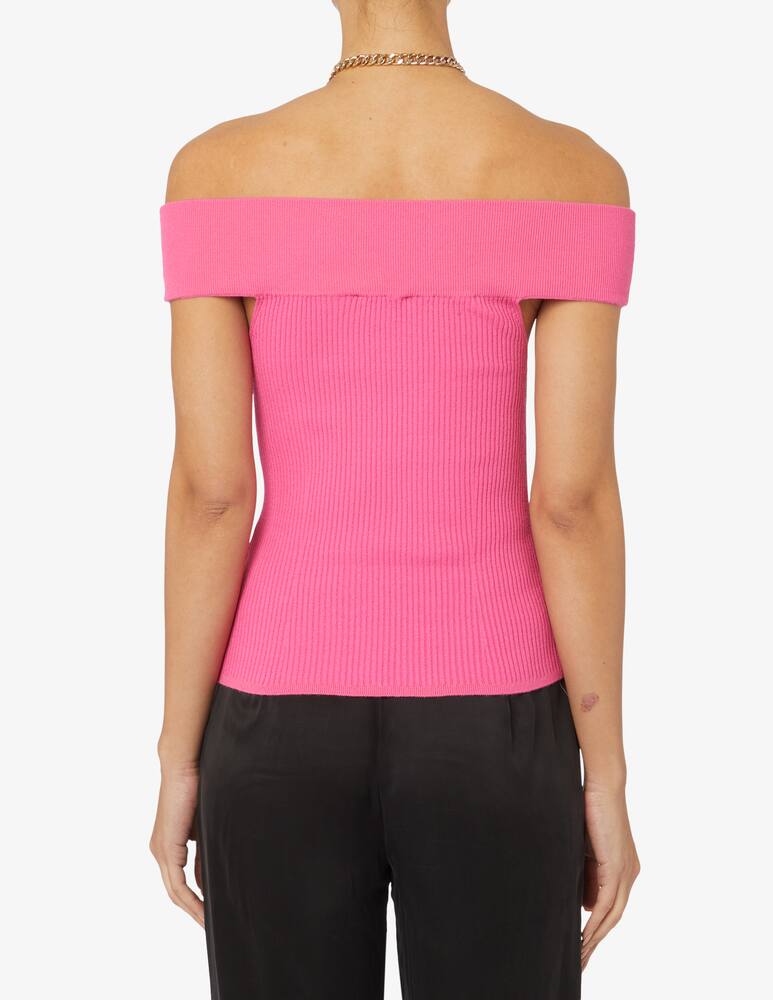 rinascente Nenette Mixy boat neck top